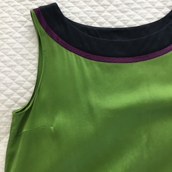 DKNY silk sleeveless blouse, size 6 - Picture 3 of 8